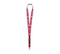 FC Bayern München Cordón rojo con licencia oficial, rojo, 58 cm