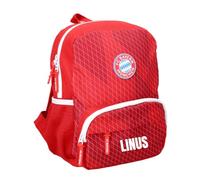 FC Bayern München FCB - Mochila infantil con bolsillo delantero (5 L, personalizable)