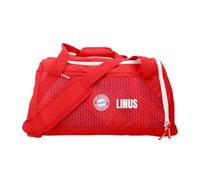 FC Bayern München FCB Weekender Bag - Bolsa de deporte (35 L), color rojo