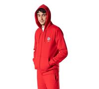 FC Bayern München I Zip-Hoodie I Hoodie I Sweatjacke I Essential I Herren I Rot, rojo, XXXL