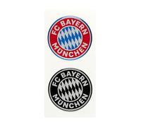 FC Bayern München Juego de 2 pegatinas 3D unisex