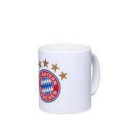 FC Bayern München Taza con logotipo blanco