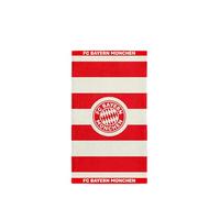 FC Bayern München | Toalla| Toalla de ducha | Toalla de baño | Rojo y Blanco | 100 x 50 cm