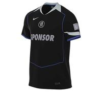 FC Chelsea 2025/26 Stadium Third Nike Dri-Fit Camiseta de Fútbol para Hombre, Black/Field Silver/Field Silver, HM3202-011, S