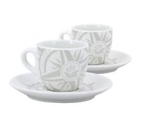 FC Hansa Rostock Juego de café expreso, 4 piezas