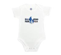 FC Internazionale Milano S.p.A. Body Neonato bebé, Unisex niños, Color Blanco, 12-18M