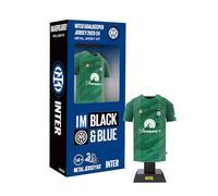 FC Internazionale Milano S.p.A. Inter - Camiseta de Portero 2023-2024 en Miniatura de Aluminio con Funda para Montar- Fútbol, Milán, Idea Regalo, Objeto de colección, Producto Oficial