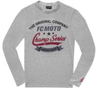 FC-Moto Champ Series Camisa Longsleeve, gris, tamaño M para Hombres