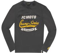 FC-Moto Champ Series Camisa Longsleeve, negro-gris, tamaño S para Hombres