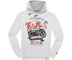 FC-Moto Fast and Glory sudadera con capucha, blanco, tamaño S para Hombres