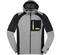 FC-Moto FCM-SSJ Softshell Chaqueta, negro-gris, tamaño XL para Hombres