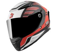FC-Moto FF130SV Cavion Casco, negro-rojo, tamaño XS para Mujer