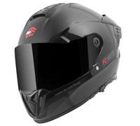 FC-Moto Hawk EVO Solid Casco, negro, tamaño 2XL para Hombres
