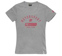 FC-Moto Moto Camiseta de señoras, gris, tamaño S para Mujer