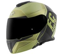 FC-Moto Novo Circuit Casco, negro-verde, tamaño S para Hombres