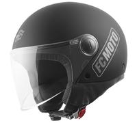 FC-Moto Square-RS Casco Jet, negro-gris, tamaño L para Hombres