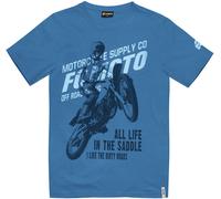 FC-Moto Team-FCM Camiseta, azul, tamaño M para Hombres