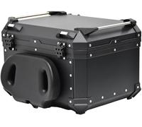 FC-Moto Terreno Expert 55 L Alu Baúl con respaldo ajustable, negro, tamaño 55 para Hombres