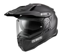 FC-Moto XP-22S Casco de Enduro, negro, tamaño L para Mujer