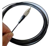 FC - Puente de fibra óptica de plástico de 1,0 mm, espectrómetro de prueba, equipo médico, señal óptica 1000umPOF fibra óptica (25 m, cable FC)