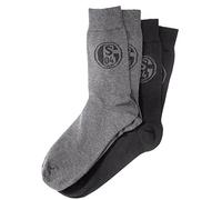 FC Schalke 04 Calcetines Business (2 Pack Talla 43 - 46