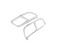 FCAOPCWAMA Punta de escape Para M&ercedes B&enz SR Clase W222 W251 2010-2017 GL X166 2013-2015 Estilo Coche 304 Cubierta Escape Acero Accesorio Embellecedor