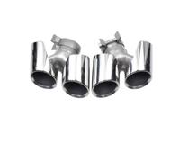 FCAOPCWAMA Punta de escape Para Porsche 911 991,1/911,2/992 Boquilla Con Punta De Silenciador Tubo Escape Mejorado Cabezal Cuádruple