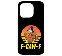 FCAWF Turkey Retro VintageTurkey F-Caw-F Thanksgiving Carcasa para iPhone 15 Pro