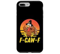 FCAWF Turkey Retro VintageTurkey F-Caw-F Thanksgiving Carcasa para iPhone 7 Plus/8 Plus