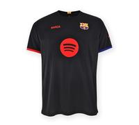 FC Barcelona Camiseta Adulto 2a equipación 24-25 - Réplica Oficial - Color Negro - Talla L