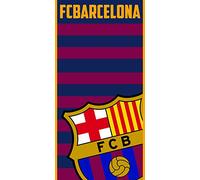 FCB FC Barcelona FCB134BT Toalla, Juventud Unisex, Azulgrana, 70 X 140 Cm