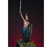 FCBEL 1/32 54 mm Siglo III a.C.Kit de Personaje de Modelo de Resina de Guerrero Celta, Kit de Miniatura Fundido a presión sin Montar y sin Pintar / F4872Z