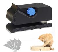 fccairms Cortador de cartón con 6 cuchillas para rascadores de gatos, versión mejorada para niños, herramienta de tira de cartón para amantes de los gatos