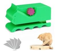 fccairms Cortador de cartón con 6 cuchillas para rascadores de gatos, versión mejorada para niños, herramienta de tira de cartón para amantes de los gatos
