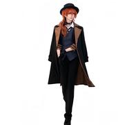 FCCAM Chuuya Cosplay Bungo Stray Dogs Cosplay Anime Cosplay Chuya Nakahara Cosplay, Chuya Nakahara, XXL