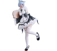 FCCAM Re0 Rem Cosplay Maid Dress Maid Dress Cosplay Disfraz para mujer Anime Re:Life in a different world from Zero M