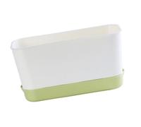 FccsiKoa Jardinera Rectangular con Autorriego, Maceta Multifuncional, Contenedor de Gran Capacidad para Plantar Verduras Y Flores en Interiores, Verde, S
