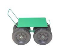 FccsiKoa Taburete de Jardín con Ruedas, Asiento de Trabajo, Carrito de Herramientas de Jardín para Garaje, Taller Mecánico Y Reparación de Automóviles.