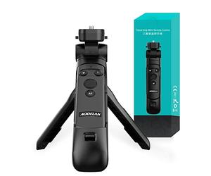 FCD TRUST AODELAN - Agarre de trípode de repuesto para Canon HG-100TBR, 4157C001 - Agarre de trípode de cámara de plástico negro con cabezal flexible de inclinación panorámica