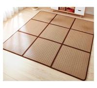 FCfpxwtz Alfombra de Tatami ratán | Varios tamaños multicolores for sala de estar, dormitorio, sala de juegos, yoga