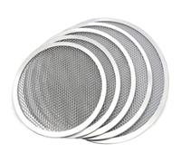 FCfpxwtz Bandeja de malla para pizza, Plato for Pizza, bandeja antiadherente for hornear con pantalla for, Metal, 6-22 pulgadas, 1-2 uds(16 Inch-40.6cm)