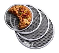 FCfpxwtz Bandeja de malla para pizza, Plato for Pizza, red de aluminio, pantalla for, utensilios for hornear, cocina, cáscara 6-13 pulgadas(8 Inch-20.3cm)