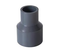 FCfpxwtz Conector Reductor de instalación de tuberías de PVC | Varios tamaños multicolores for suministro de agua: junta de tubería(Gray,75x32mm)