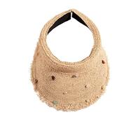 FCfpxwtz Gorra con Visera de Paja for Mujer