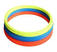 FCfpxwtz Juego de Entrenamiento de Velocidad y Agilidad, Anillos de Entrenamiento Speed Agility 5 Piezas 30 cm, 40(5pc 40cm)