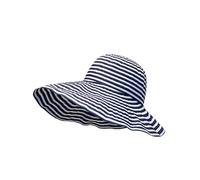 FCfpxwtz Sombrero de paja plegable para el sol, Sombrero de pescador ala larga a rayas plegable for mujer 1 pieza Multicolor 8 pulgadas Sun Beach(Color 3)