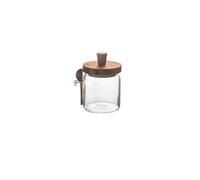 FCfpxwtz Tarro de almacenamiento para cocina, Paquete de 4 tarros vidrio con sello, almacenamiento cocina for condimentos en polvo y café