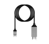 FCJPYRAPS Cable USB 3.1 Tipo C a HDMI 4K HDTV for teléfono Android, Cable de conversión de Pantalla de 2 m for conectar Dispositivos con la Misma Pantalla.