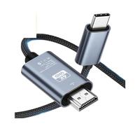 FCJPYRAPS Compatible con NIERBO, Cable USB C a HDMI 4K a 30 Hz, 6,6 pies, convertidor USB Tipo C HDMI de Ultra Alta definición for Pantalla de Oficina en casa.