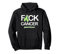 FCK Cáncer Mierda Cáncer Concientización sobre el Linfoma no Hodgkins Sudadera con Capucha